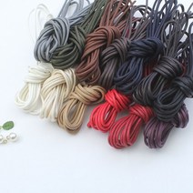쏘잉갤러리 (5마) NEW) 3mm 오시도리면끈, 레드