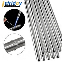 용접봉 롯드 납땜 분말 알루미늄 용접봉 1.6/2MM 저온 주석 와이어 도구 세트 10 개 필요 없음, 02 2mmX50mm_01 10pcs