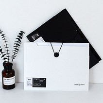 여우고양이 A4 하도메 파일 아코디언파일 서류 부동산계약서 거래명세서 보관 l자파일, A4 하도메 파일 화이트