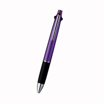 제트스트림 4색 + 0.5 mm 샤프 멀티펜, 퍼플, 3개