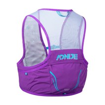오니지 AONIJIE 초경량 마라톤 조끼 러닝 가방 2.5L 클래식 V32, 퍼플