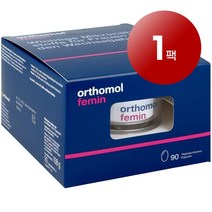 Orthomol 오쏘몰 독일 직배송 페민 여성용 스킨 모발 손톱 관리 비오틴 셀레늄 코엔자임Q10 캡슐 180정, 1팩