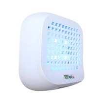 에코캐치 LED 홈포충기, 화이트＋블랙, 시계세트