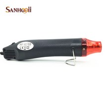 220V 300W 히트건 전기 전동 공구 핫 에어 건 릴리프 파우더 열 수축 필름 폴리머 클레이 DIY 도구, 한개옵션0