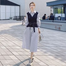 원피스 여자 가을코디 나레이터모델 웨딩홀 J273 알바 보조출연 아나운서 하객대행