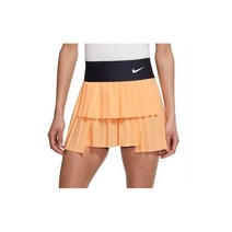 [미국정품] 나이키 우먼 테니스 어드벤티지 톨 치마 - Peach Cream/Obsidian/White CV4678-811T