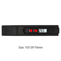 ph 측정기 미터기 ph meter 고정밀 물 경도 기기 테스터 미터 수족관 수영장 수질 순도 테스트 펜, 베이지