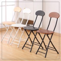 튼튼한 아일랜드 접이식 식탁의자 편한 등받이 원목 주방 이케아 식탁의자 1p 2p, 블랙우드1p