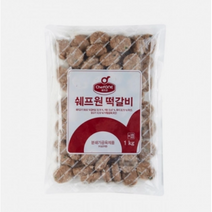 쉐프원 떡갈비, 6개, 1kg