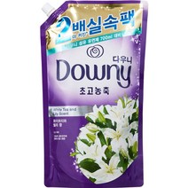 NEW 다우니 화이트티와릴리향 리필 1.6L _ 71559EA, 1, 본상품선택