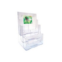 ▽dks고질라▽세모네모 A4꽂 3단 A4003 A4꽂이 안내책자꽂이 카탈로그홀더 팜플렛케이스 카탈로그꽂이△rud고질라몰△, ⁀‿⁀옵★