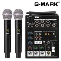 시멘트 콘크리트 핸드 믹서 드릴 교반기 혼합기 무선 마이크가 있는 오디오 g mark studio 4 블루투스 dj 콘솔 녹음용 48v 팬텀 전원 usb 인터페이스, 없음