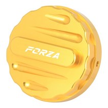 포르자 오토바이 오일 드레인 섬프 플러그 CNC 엔진 필러 탱크 캡 커버 로고가 레이싱 볼트 125 300, 03 GOLD