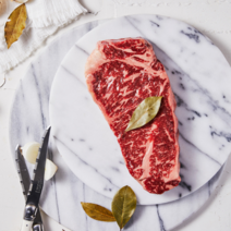 마장동한우 한우등심 마장동소고기 한우채끝살 1.2kg, 1등급 암안심
