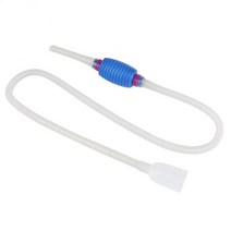 수족관 청소기 배설물 모래 흡입기 1 pcs 수족관 깨끗한 진공 물 변경 자갈 청소기 물고기 탱크 반자동 사이펀, 1개