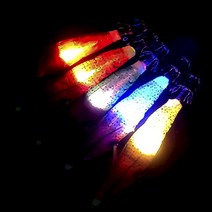 KS컴퍼니 비블랙 수평 전자에기 LED 쭈꾸미 갑오징어 문어, 레드