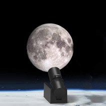 야간 조명 2인 1 달 지구 프로젝터 LED 조명 USB 스타 갤럭시 라이트 배경 무드 야간 침실 장식, 01 Luna