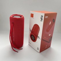 휴대용 스피커 미니 자전거 오토바이 블루투스 스피커 flip6 방수 무선 야외 승마 카드 오디오 mp3 음악 플레이어 보조 오디오 입력 지원 USB 재생, 03 red