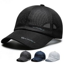 2마라톤 낚시 산책 남자 조깅 스포츠 여자 통풍 매시 매쉬 커플 등산 썬 캡 시원한 모자, 네이비