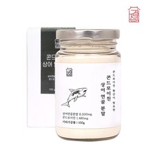 콘드로이친 함유 상어연골분말 뮤코다당단백 상어연골추출분말 피쉬콜라겐펩타이드 분리유청단백, 2, 100g, 2, 100g