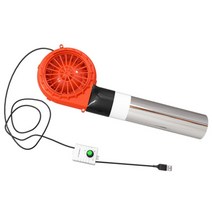 전기 풍로 무선 캠핑 BBQ 송풍기 속도 조절 블러워, USB 소켓 송풍기