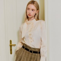 [뎁+] (DEBB+) 23FW 보우타이 블라우스 1종+진주 스카프링 1종