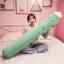 바디필로우 L형 허그 쿠션 애니메이션 동물 큐트 옆 뜯어 빨수 있는 수면 겹 발 전용 소프트 이취 2678483675, 다이노스 160cm (데리고 쓸개