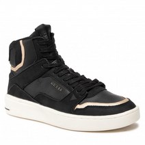 스니커즈 운동화 게스 베로na Basket Mid FM7VBM FAB12 블랙