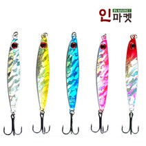 씨타임 제스트 메탈지그 송어 쏘가리 삼치 루어 미끼, 15g, ZEST METAL 블루