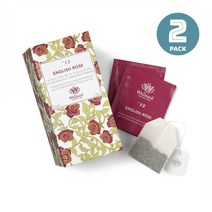 위타드 티 디스커버리 잉글리쉬 로즈 25개입 50g 2팩 Whittard Tea Discoveries English Rose