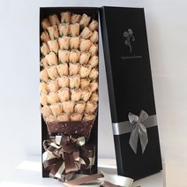1주년 선물 200일 꽃선물 100일 여자친구 깜짝 고백 꽃다발, 51송이의샴페인