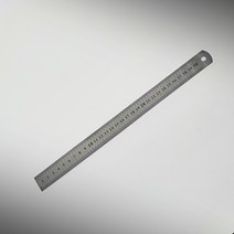 칼자 직선자 공학용자 강철자 철제자 30cm