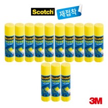3M 스카치 재접착풀 14g, 13개