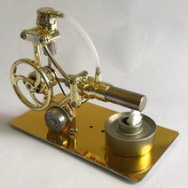 엔진모형 원리 과학 학교 공부 공대생 방사 스털링 엔진 발전기 증기 기관 물리 실험, I개