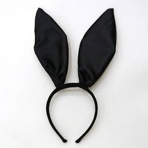 블랙바니 머리띠.파티클럽
