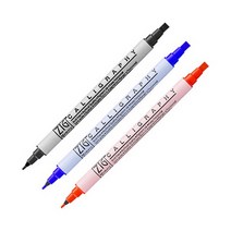 [지그]메모리시스템 캘리그라피 ZIG-MS-3400 낱색, 상세설명 참조, [6245750]PureBlue