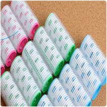 열전도 헤어롤 구르프 긴형 앞머리 뽕 셀프미용 뿌리볼륨 소 중 대, 소형5개