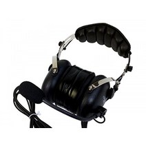 crazedpilot cp-1 스테레오 항공 조종사 헤드셋 - 항공기 및 비행기