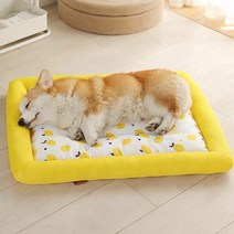 강아지 고양이 쿨링원단 방수 바닥 쿨매트 핑크, 상세페이지 참조