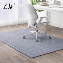 의자매트 긁힘방지 소음감소 카페트, 120*150cm, 6mm, 그레이, 1개