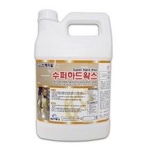 탑월드/ 수퍼하드왁스 3.75L 바닥광택제 대리석 모노륨 타일, 1개