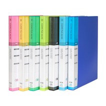 클리어파일 20P 40P 클리어화일 A4 20매 40매, 40P(고급형), 분홍