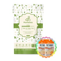 맘블레스 그레인프리 오리 소화/위장 1.2kg+샘플+촉촉 닭안심, 오리1.2kg