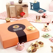 동물 2단 수제 초콜릿 만들기 세트 DIY 재료 키트 발렌타인데이 선물, 단품, 단품