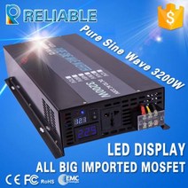 3200W 자동차 전원 인버터 12V 220V 태양 광 인버터 DCAC 변환기 변압기 24V36V48V110120V230V240V, 48V+110V+영국