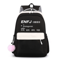 16 mbti 태그 펜던트 키링 가방부착용 악세서리 엠비티아이 휴대용 선물 성격유형 생일, 프리사이즈, 1 흑