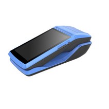 카드리더기 메모리Q2I 3G 무선 Wifi BT 핸드 헬드 PDA 프린터 안드로이드 8.1 POS 터미널 터치 스크린 내장, 04 M1 with Holder, EU 플러그