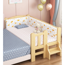 침대 연장 틀 가드 레일 낙상 낙하 방지 베드 옆, 싱글헤드보드+매트리스180x50cm
