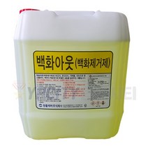 백화아웃 18.75L 백화제거제 화강석 콘크리트 테라조 건물 바닥 백화제거 원폴리머