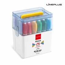[대진교육] 라인플러스 유성매직 24색(그린핑거 손소독물티슈 30매 증정), 1개